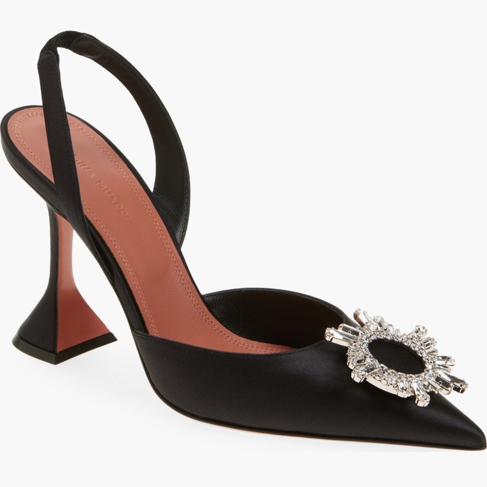 Amina Muaddi Begum Slingback Heels
